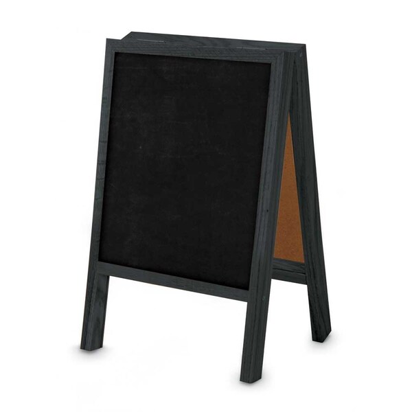 Sliding Door Indoor Enclosed Corkboard, 7